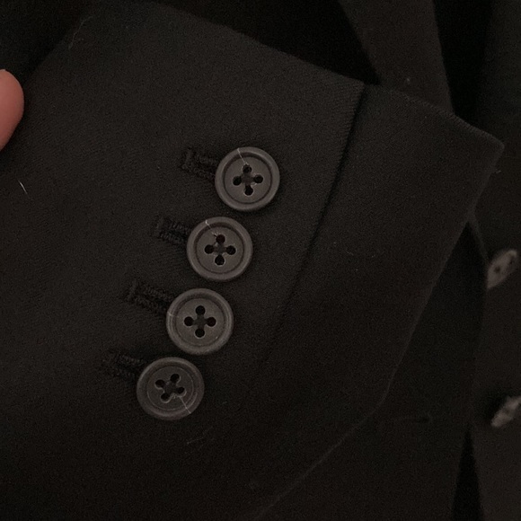 J Crew Wool Black Blazer Size Medium - Picture 4 of 10